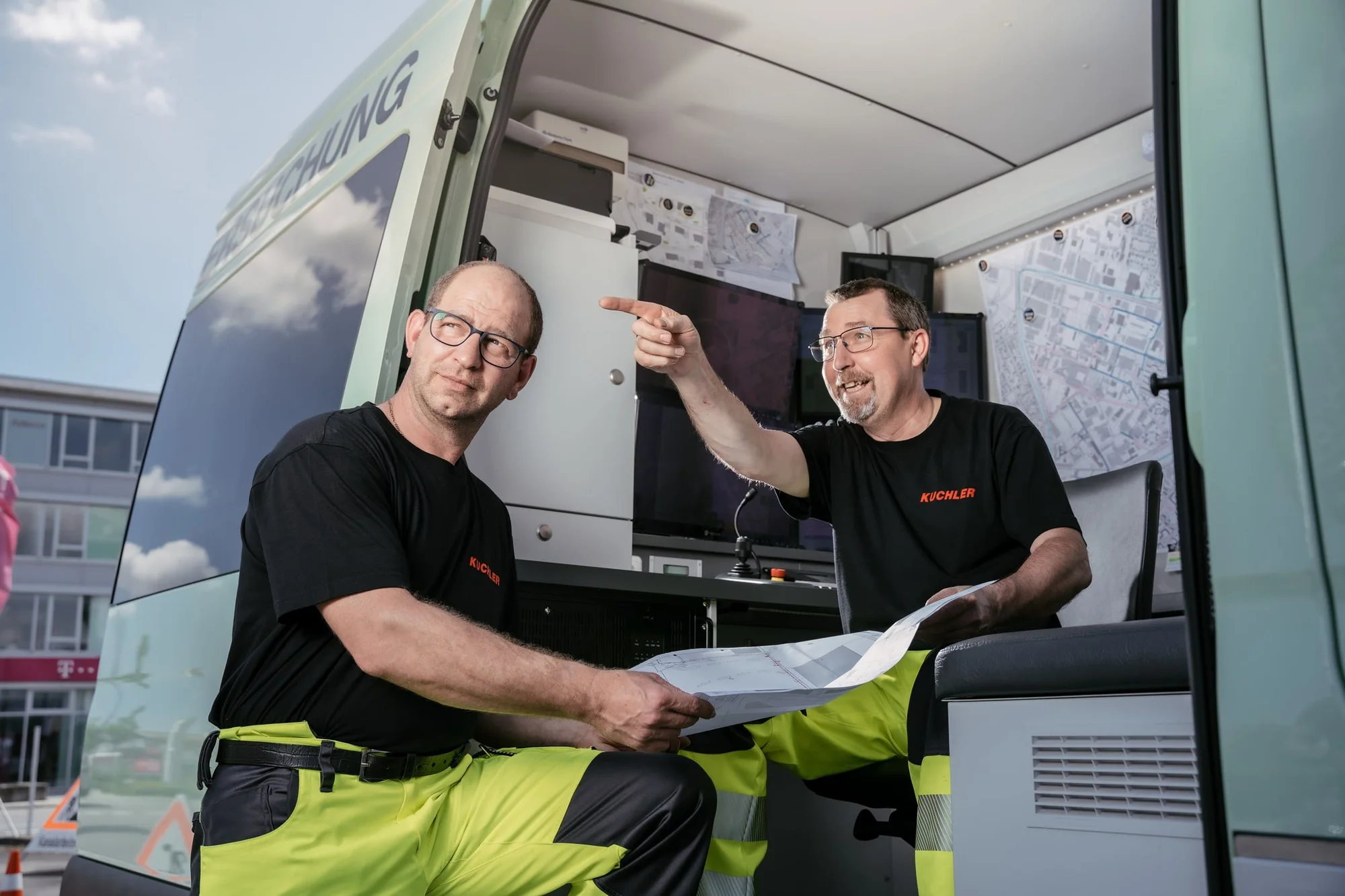 Saugbaggerarbeiten mit modernster Technik